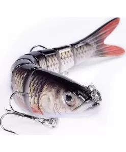 Kıvrak Bölmeli- Gerçekci Yüzen Aksiyonlu Sahte Balık