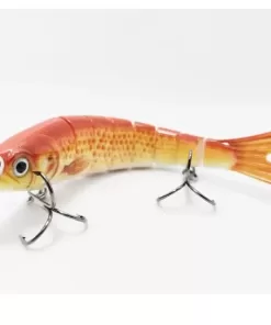 Sarı Kıvrak Bölmeli- Gerçekci Yüzen Aksiyonlu Sahte Balık