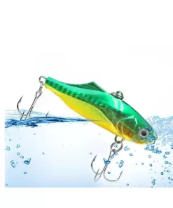Batan Sahte Balık Jig- Yeşil- Sarı Balık Maketi Ile Balık Avı