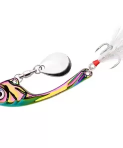 Tüylü Metal Kaşık - Balık Avı- Yapay Balık Kaşığı - Balık Avı