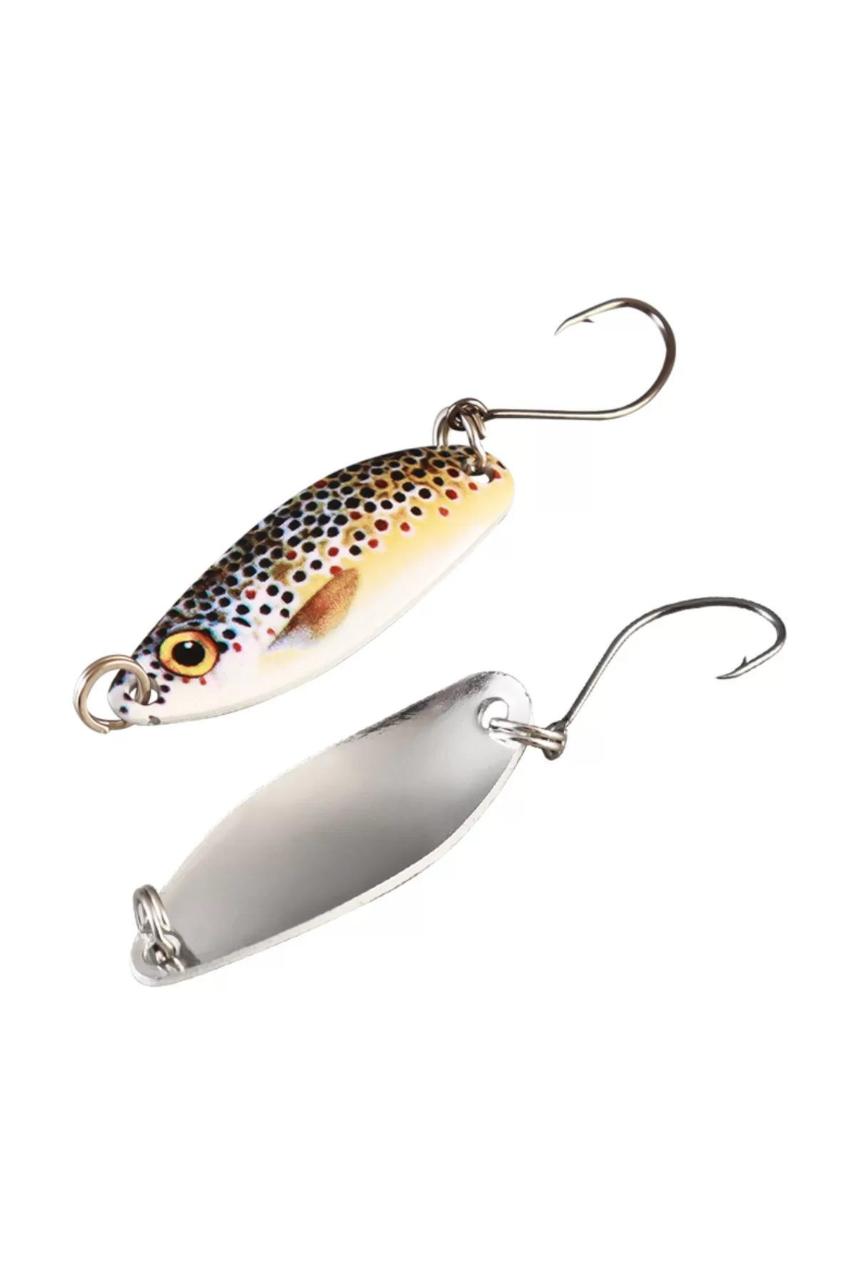 4 cm 5 gr Metal Kaşık – 5’li Gerçekçi Desenli Yem Seti - Görsel 4