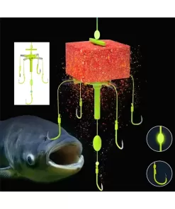 5 İğneli Askıda Yemleme Av Sistemi – Çoklu Kancalı Yem Aparatı