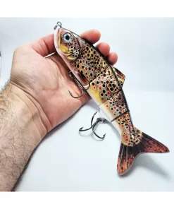 Profesyonel Eklemli Yapay Balık 25 cm 145 gr – Batan Tip Alabalık Yem