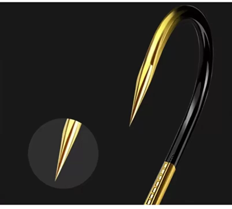 Yüksek Dayanıklıklı - Karbonlu Çelik Balık Kancası - Olta İğnesi - Görsel 4