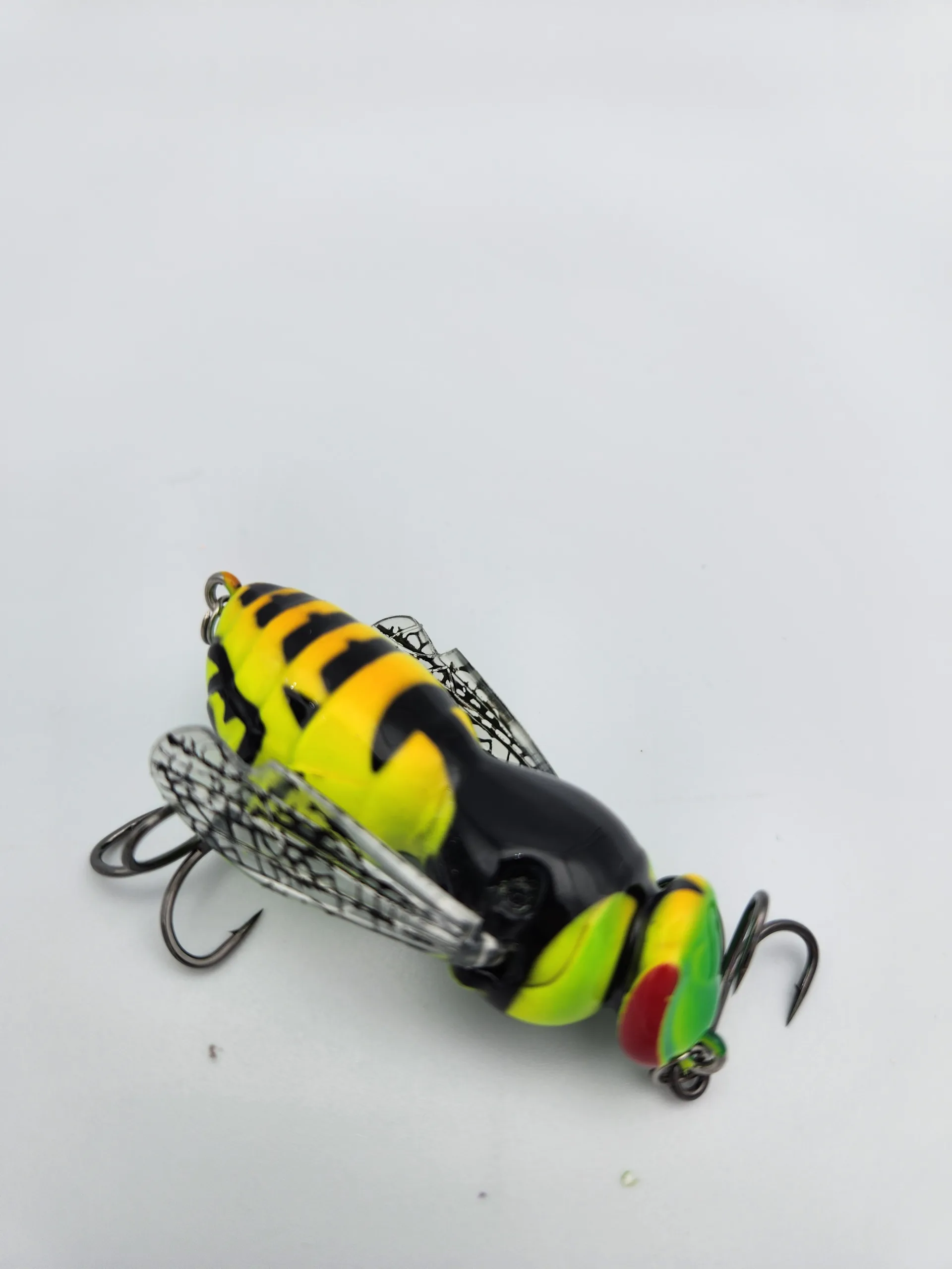 6 cm 9 gr Arı Desenli Su Üstü Yapay Yem – WTD Topwater Sahte Balık | Levrek, Turna ve Tatlı Su Avları İçin - Görsel 5