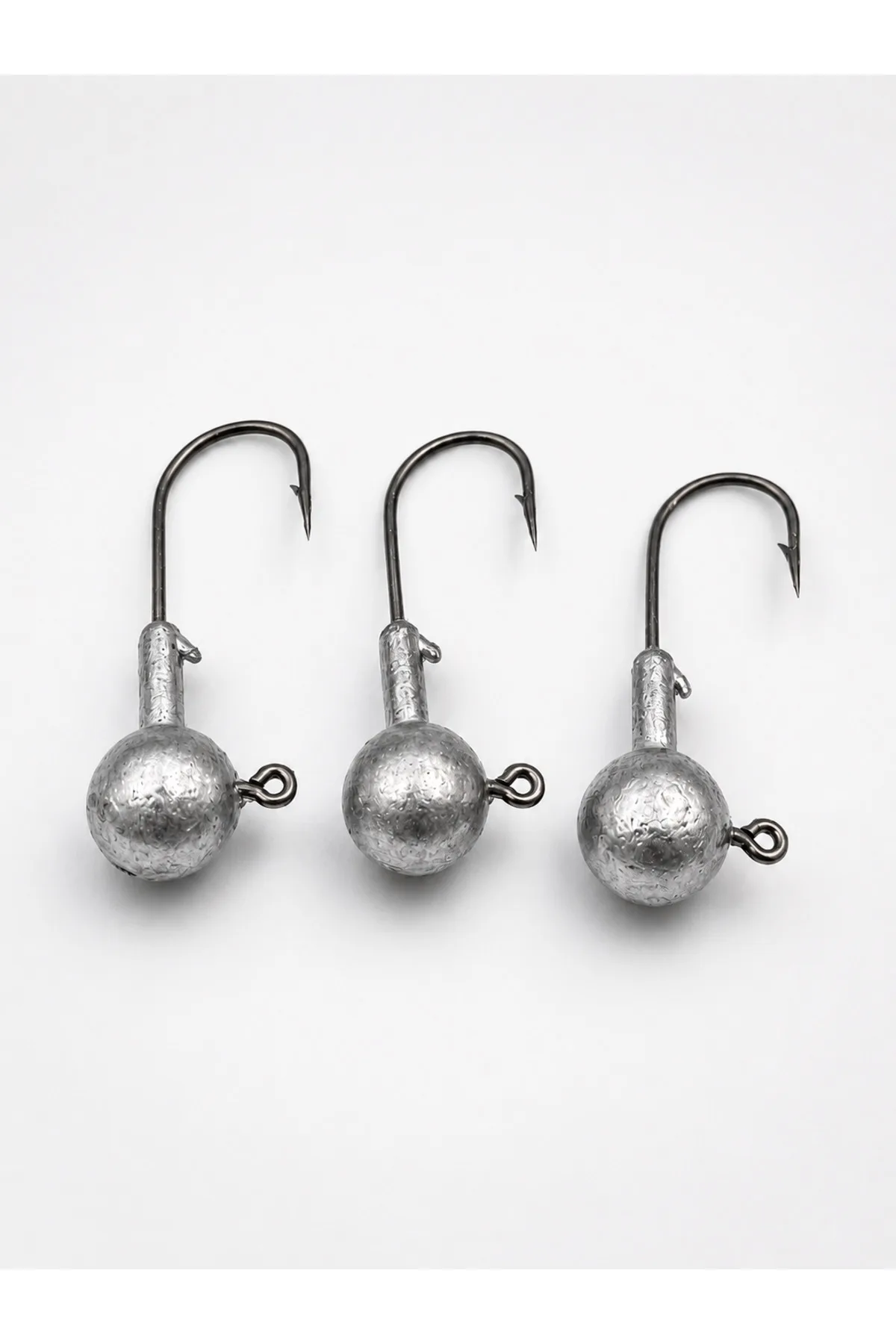 Ağır Tip Kurşun Jig Head 3’lü Paket – Silikon Yem İçin Güçlü İğneli Jighead - Görsel 6