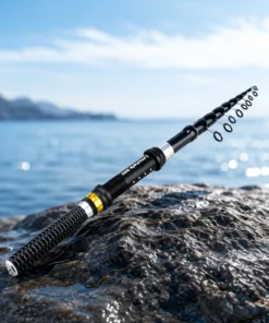 3 Metre Teleskopik Olta Kamışı – 47 cm Kapalı Boy, 185 Gr Hafif, 9 Halkalı M-Fast Aksiyon